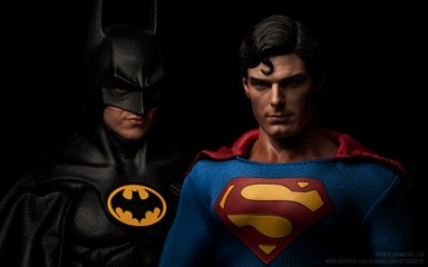 Batman v Superman retro : Micheal Keaton v Christopher Reeves (trailer)