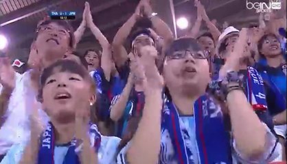 Genki Haraguchi Goal - Thailand 0-1 Japan - (06/09/2016)