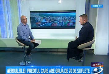 PARINTELE FLORIN DANU din LADA, preotul care are in grija 70 de copii - "EROUL ZILEI" la Adrian Ursu