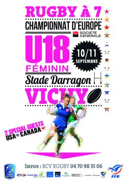 160911 - Rugby Europe Women's U18 Sevens Championship - VICHY 2016 DAY 2