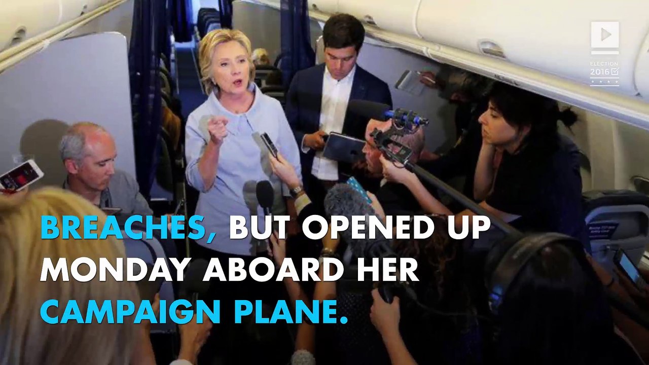 Clinton believes that the Russians hacked her to help Trump