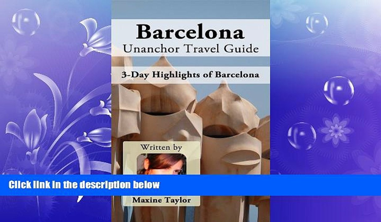 READ book  Barcelona Unanchor Travel Guide - 3-Day Highlights Itinerary  FREE BOOOK ONLINE