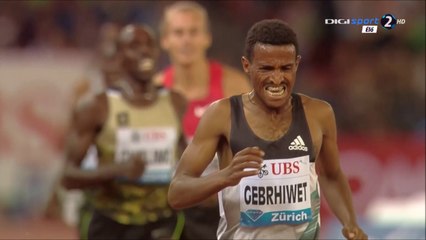 5000m H - DL Zürich, 01 sept 2016 (Gebrihwet renverse Edris et  Kejelcha dans un jeu de dupes)