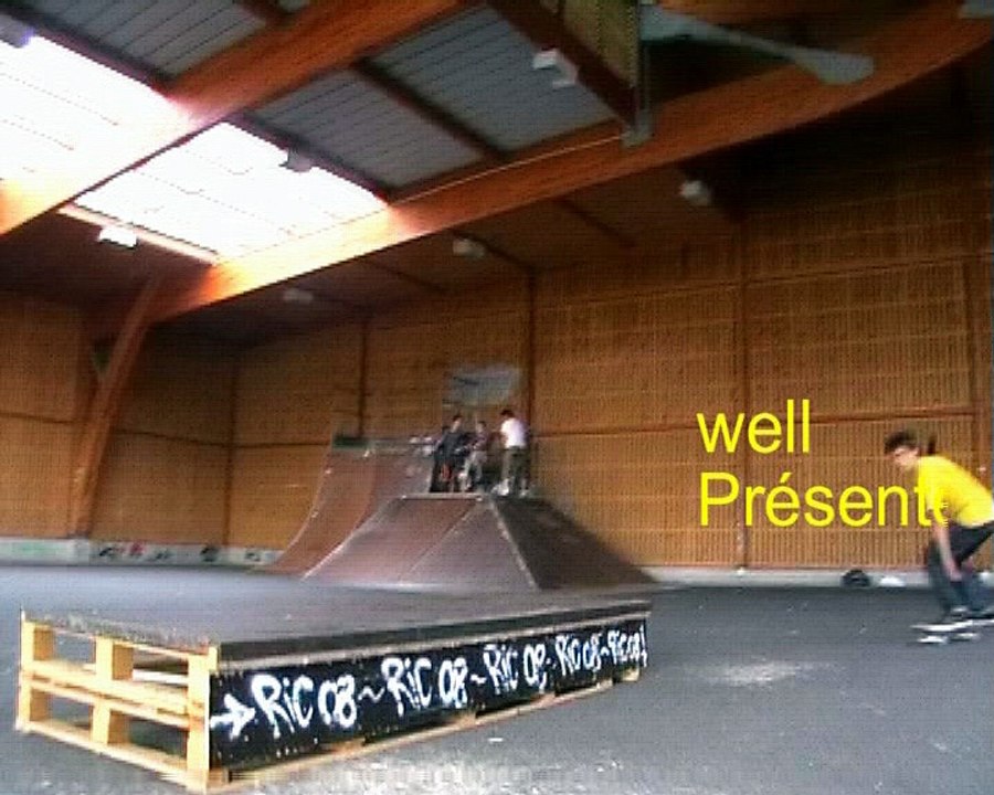 WELLcome Vincent Schilling |  Skateboard Clermont-Ferrand Stade Philippe Marcombes