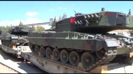 Gaziantep İstanbul?dan İslahiye?ye Tank Sevkiyatı Sürüyor -2