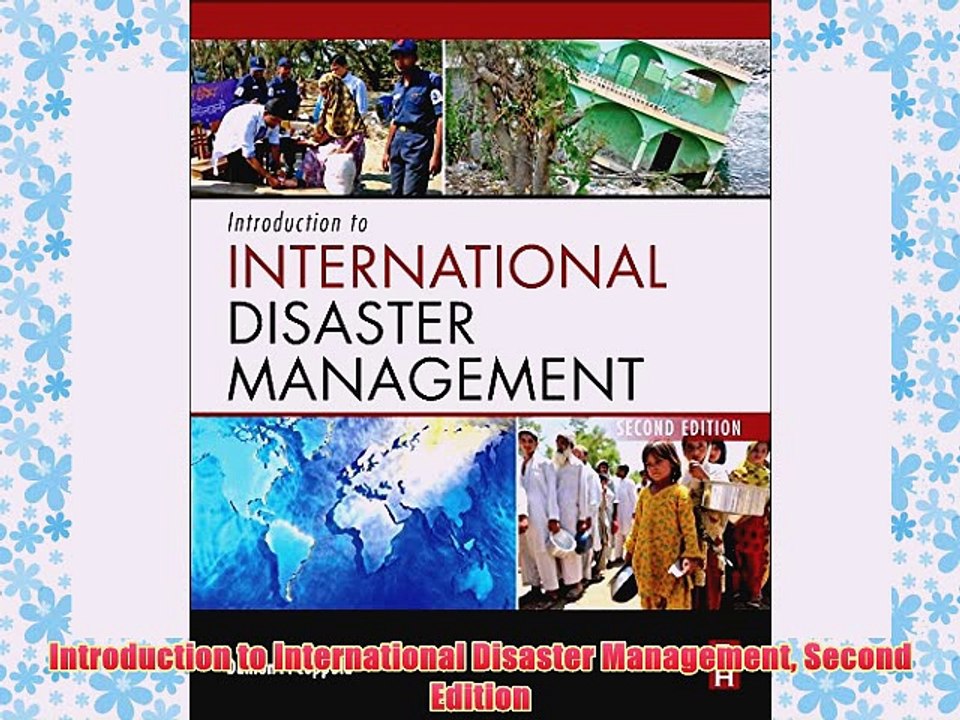 [PDF] Introduction to International Disaster Management Second Edition Full Online
