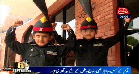 Pakistan little commando ready for country's Defence