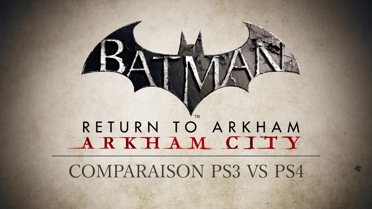 Batman Return To Arkham Comparison Trailer