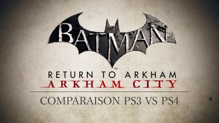 Batman Return To Arkham Comparison Trailer