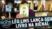 Léo Lins lança seu livro infantil `Sapo Césio` na Bienal do Livro