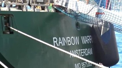 Bodrum Greenpeace'in Çevreci Gemisi Bodrum'da