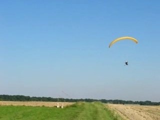 Atterrissage paramoteur