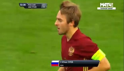 Ilya Zuev Goal HD - Russia U21 1-0 Austria U21 - 6.9.2016