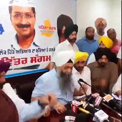 Jagmeet Brar announces unconditional support to AAP in Assembly Elections 2017 (1)