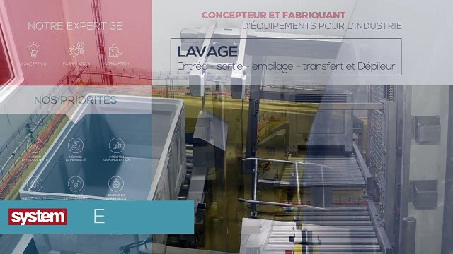 SYSTEM - FABRICANT DE LIGNE DE LAVAGE DE CAISSES PALETTES