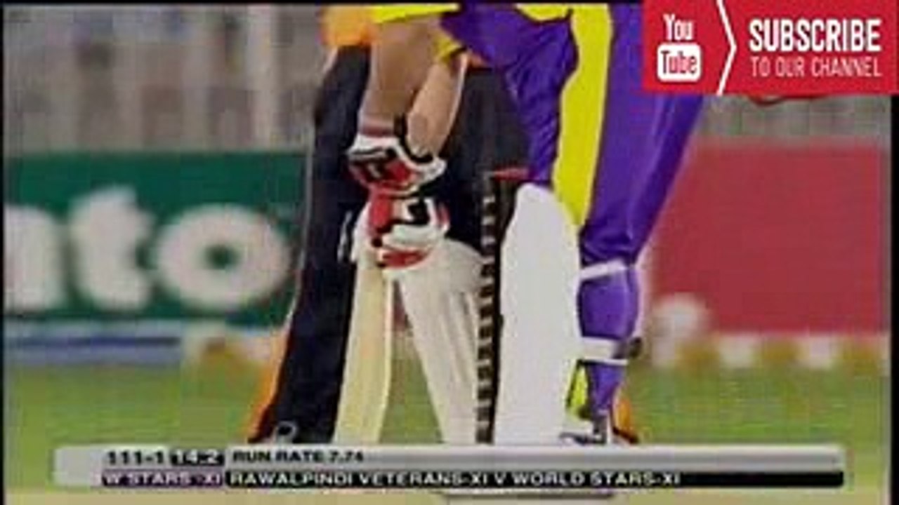 Inzamam ul Haq Batting after 9 years World XI vs Veterans XI 2016