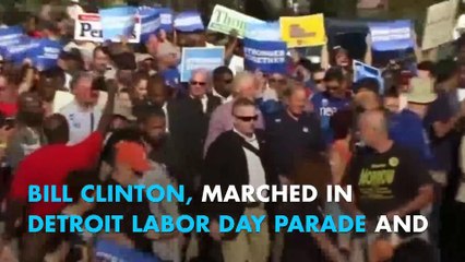 Bill Clinton tells Detroit workers prosperity will return with Hillary