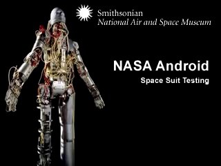 Download Video: Robot para probar trajes espaciales de la NASA sale a subasta