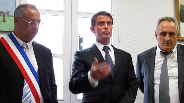Dombes - Manuel Valls évoque l'action d'Ali Benmedjahed à Chalamont