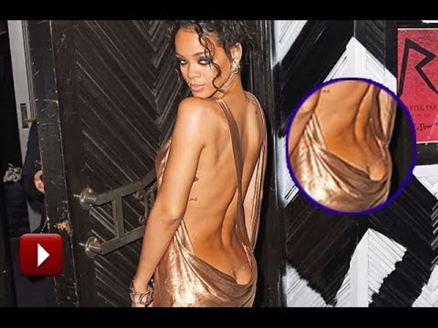 Rihanna buttcrack