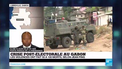 Crise post-électorale : "Jean Ping est au coeur des violences qui touchent le Gabon"