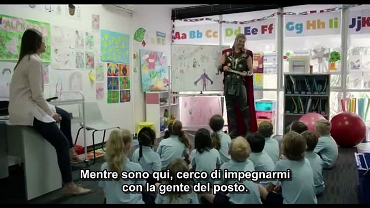 What Thor Was Doing During Captain America: Civil War (Comic Con 2016) Thor Ragnarok - SUB ITA