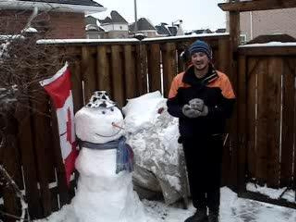Kev VS. the Snowman
