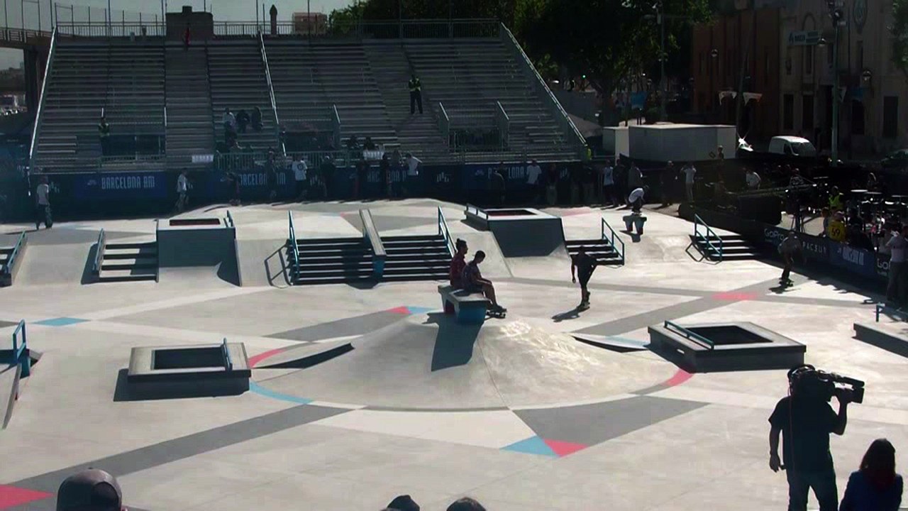Run SLS Barcelone Nike Pro Open AM 2015 | Skate | Justin LABATTU