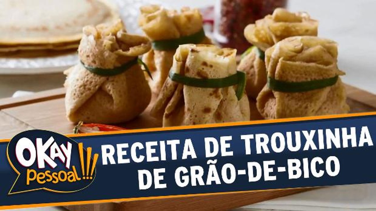 Receita de Trouxinha de Grão-de-Bico