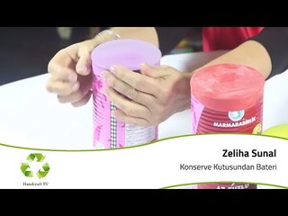 Konserve Kutusundan Bateri Yapımı