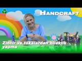 Zincir ve tokalardan bileklik yapma - Handcraft TV Kids