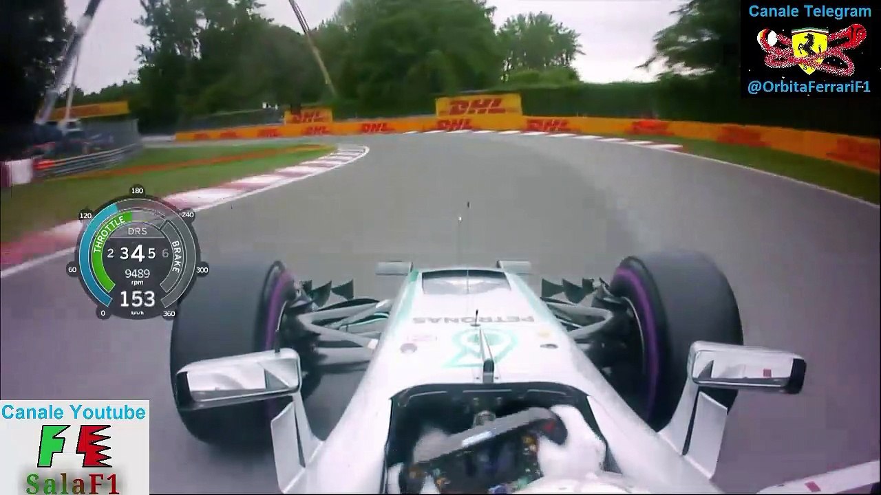 Pole Lap Onboard F1 2016 Round 07 - GP Canada (Montreal) Lewis Hamilton
