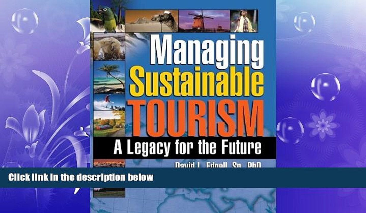 READ book  Managing Sustainable Tourism: A Legacy for the Future  FREE BOOOK ONLINE