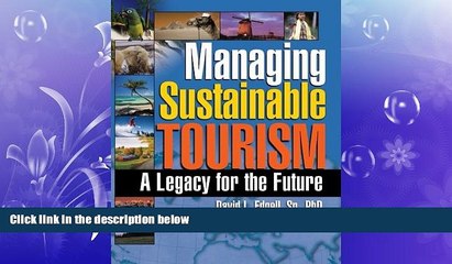 READ book  Managing Sustainable Tourism: A Legacy for the Future  FREE BOOOK ONLINE