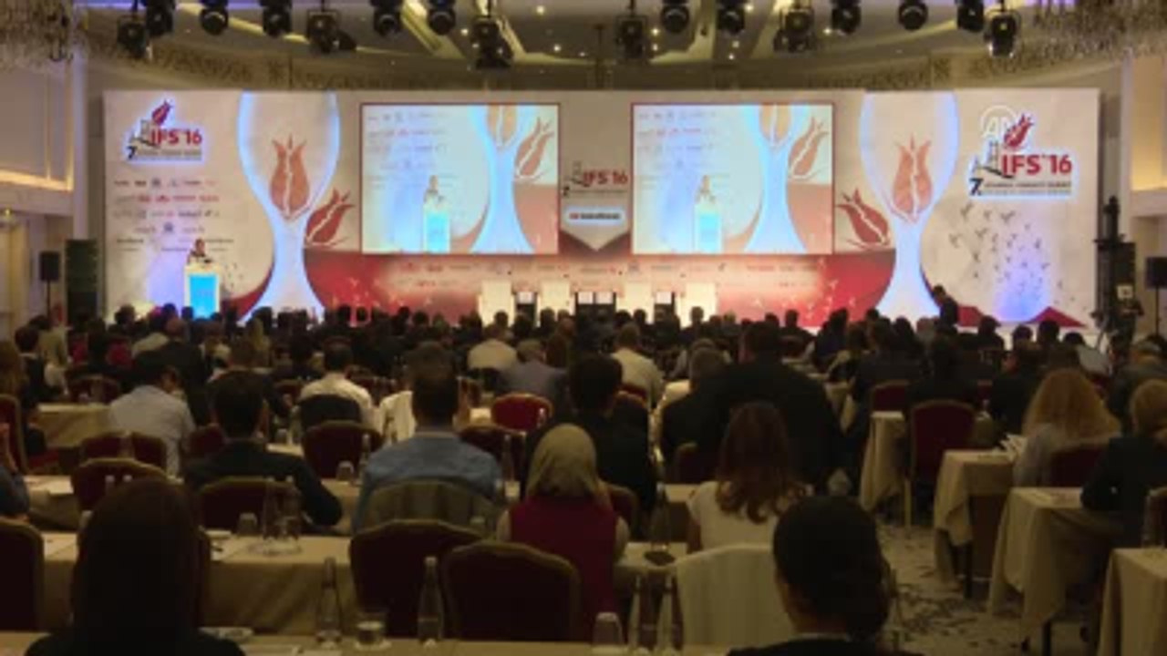 İstanbul Finans Zirvesi - Türkiye Cumhuriyet Merkez Bankası Başkanı Çetinkaya (1)