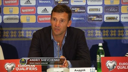 Qualif. CdM 2018 - Shevchenko: "Nous étions proches de gagner"