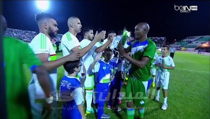 فيديو) اللقطة التي أغضبت جماهير "الخضر"