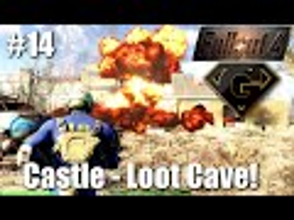 Fallout 4: Part 14 - Castle Tunnel and Loot Cave