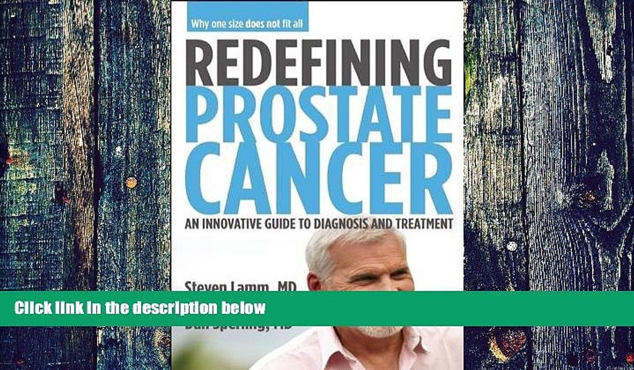 Big Deals  Redefining Prostate Cancer: An Innovative Guide to Diagnosis and Treatment  Free Full