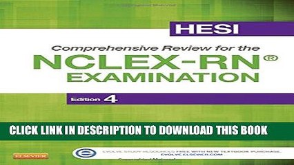 [PDF] HESI Comprehensive Review for the NCLEX-RN Examination, 4e Popular Online