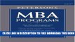 Collection Book MBA Programs 2007 (Peterson s MBA Programs)
