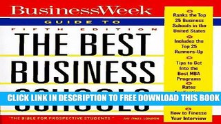 New Book Business Week Guide to the Best Business Schools