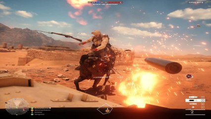 Battlefield 1 Beta: Light Tank Gameplay (Rush)