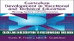 Collection Book Curriculum Development in Vocational and Technical Education: Planning, Content,