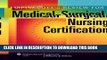 Collection Book Lippincott s Review for Medical-Surgical Nursing Certification (LWW, Springhouse