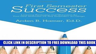 New Book First Semester Success
