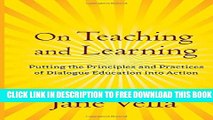 New Book On Teaching and Learning: Putting the Principles and Practices of Dialogue Education into