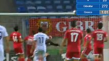 Kostas Mitroglou Amazing Goal HD - Gibraltar 0-1 Greece 06.09.2016 HD