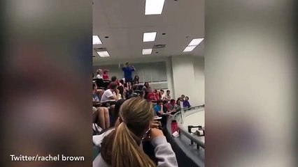 Así es como un estudiante logra que toda un salón no haga un examen