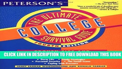 New Book The Ultimate College Survival Guide Fourth Edition (Ultimate College Survival Guide)